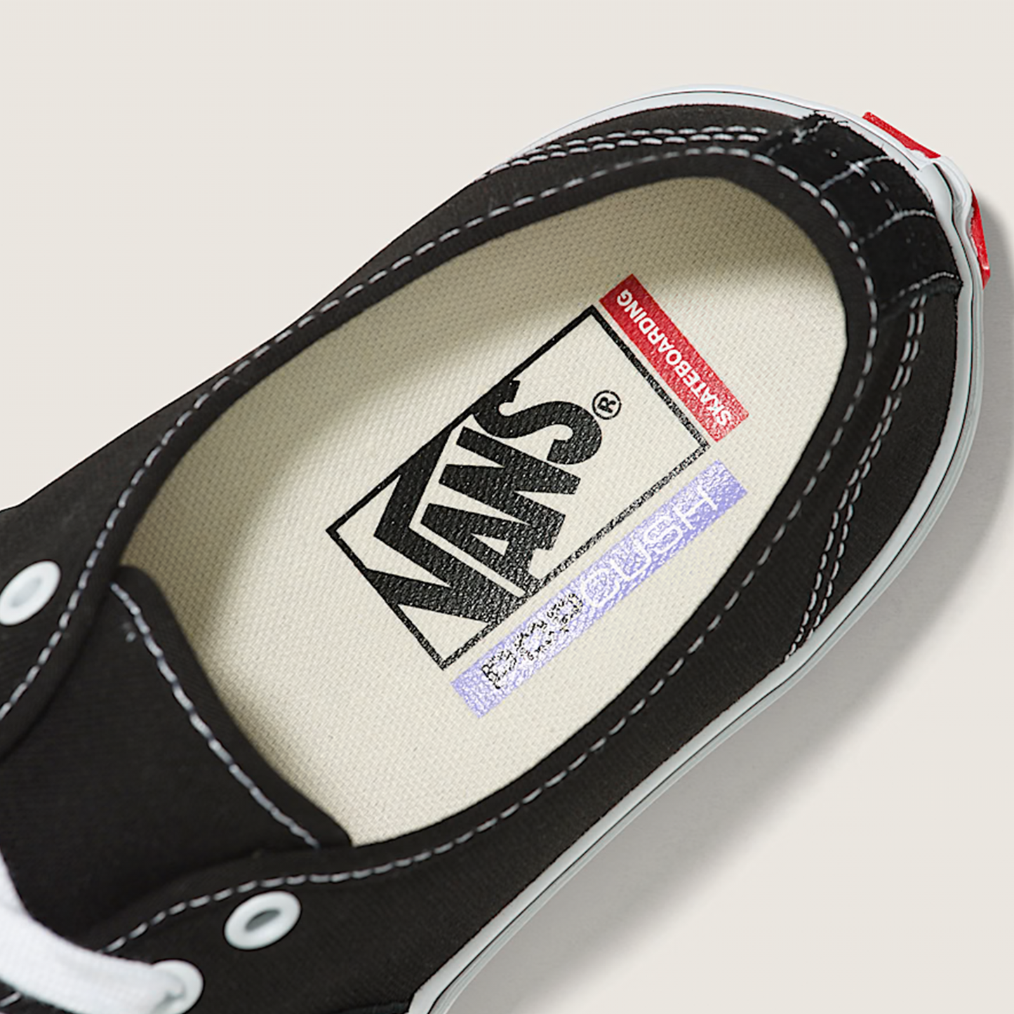 Vans Skate Authentic Black/White