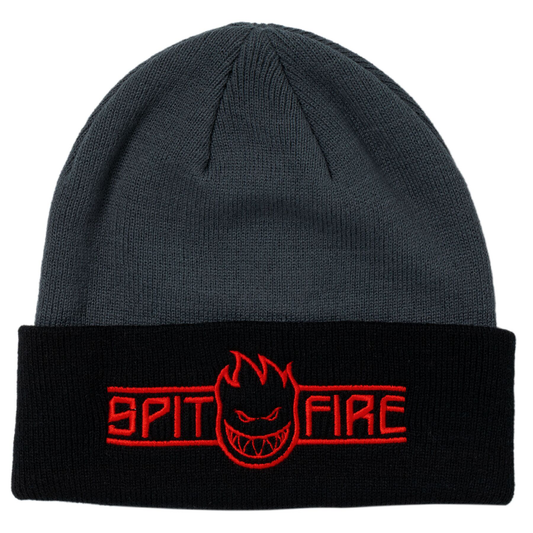 Spitfire LTB Arch Bighead Script Beanie Charcoal