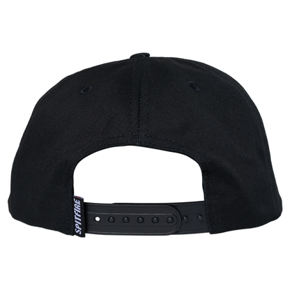 Spitfire LTB Arch Bighead Script Snapback Cap Black/Red
