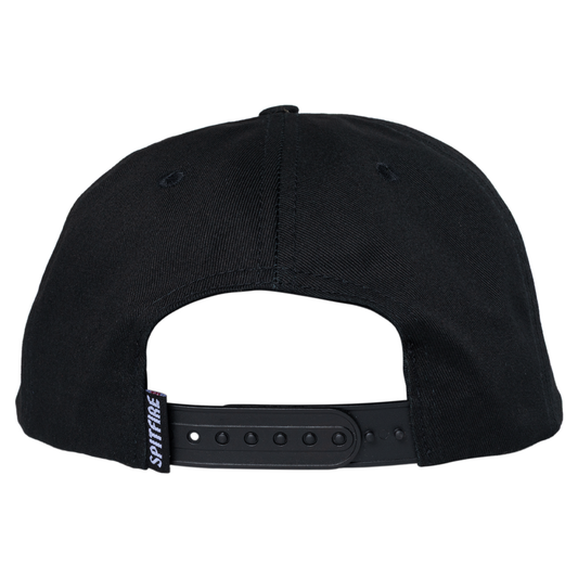 Spitfire LTB Arch Bighead Script Snapback Cap Black/Red