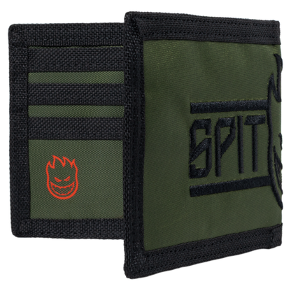 Spitfire LTB Bighead Script Wallet Olive/Black