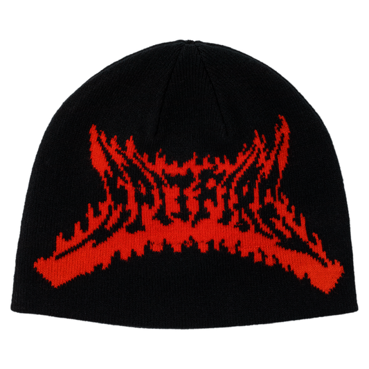 Spitfire Flame Out Skully Black/Red