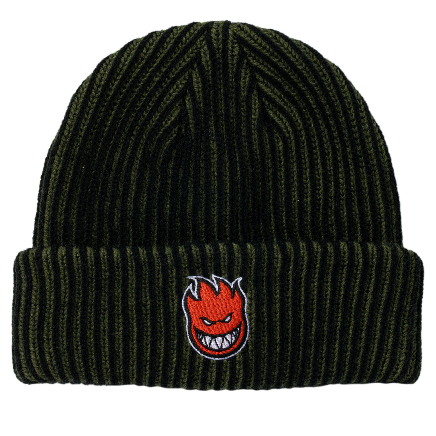 Spitfire Bighead Fill Cuff Beanie Olive