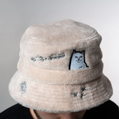 RIPNDIP Westside Sherpa Bucket Hat (Tan)