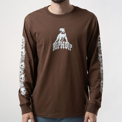 RIPNDIP Wasteland Long Sleeve (Brown)