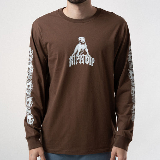 RIPNDIP Wasteland Long Sleeve (Brown)