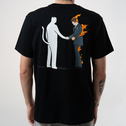 RIPNDIP Burn Tee (Black)
