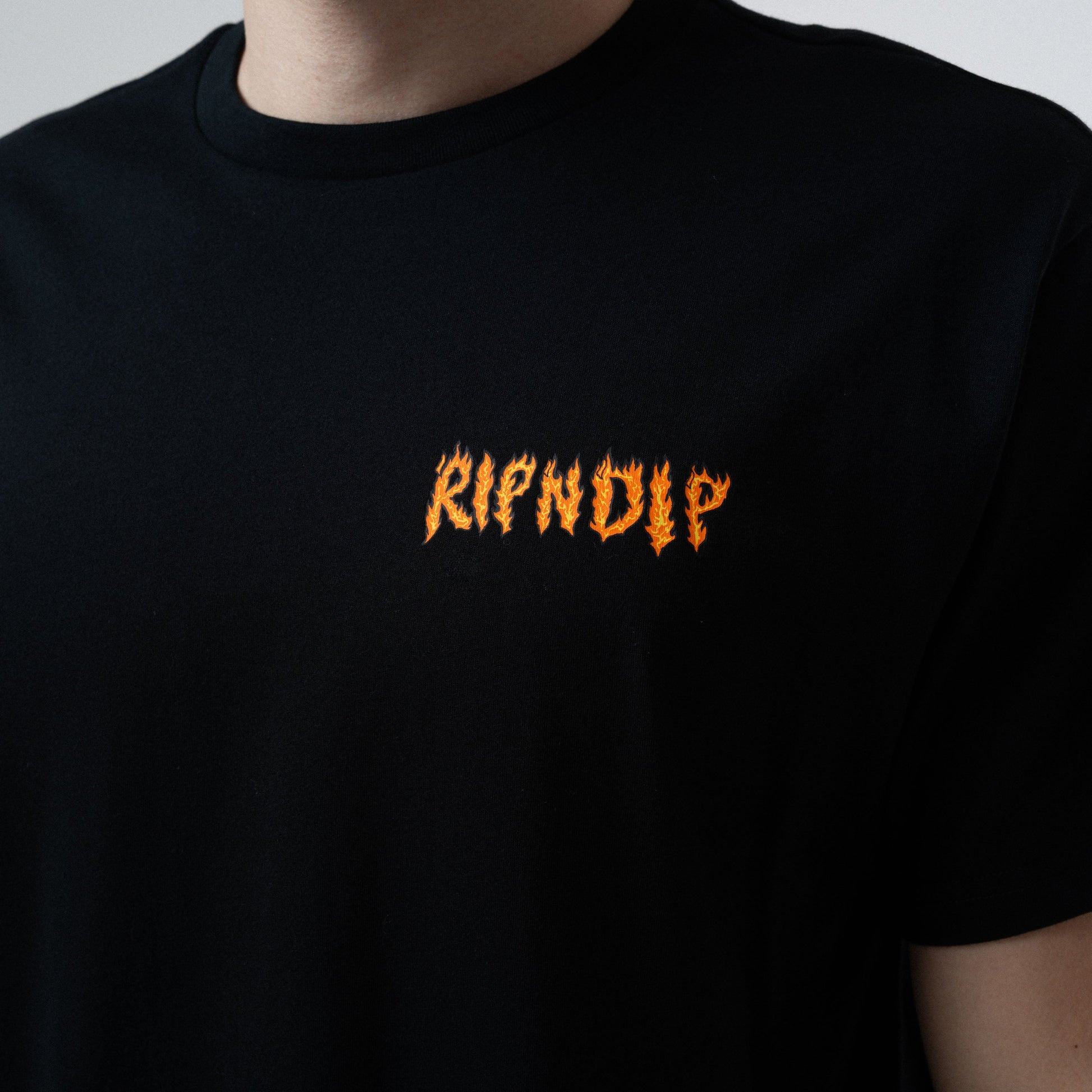RIPNDIP Burn Tee (Black)