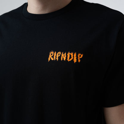RIPNDIP Burn Tee (Black)