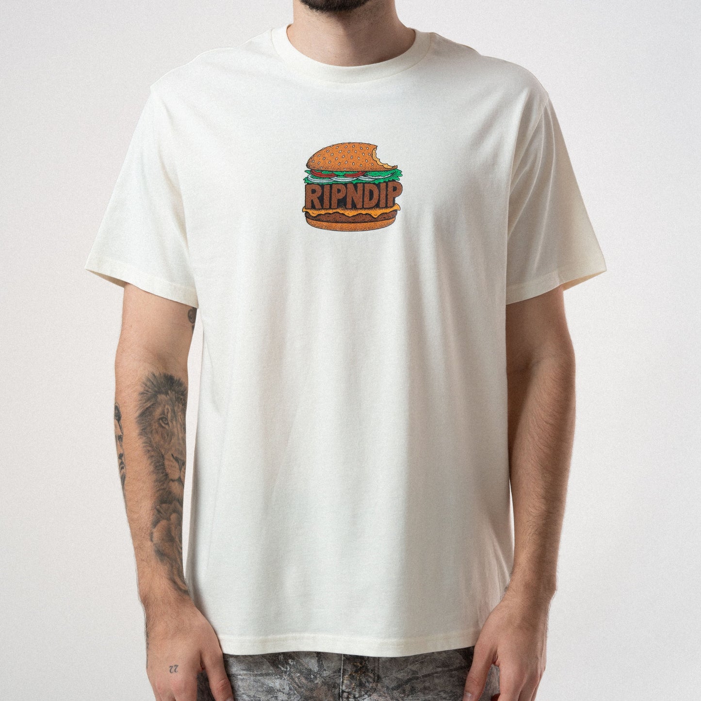 RIPNDIP Bite Me Tee (Bone)