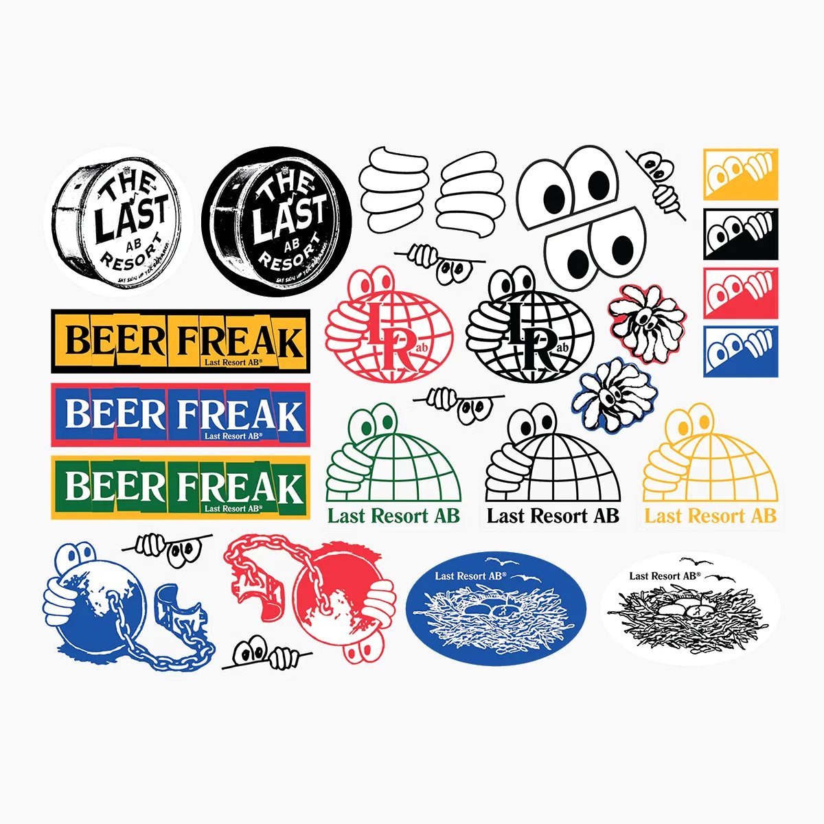 Last Resort LR AB Sticker Pack