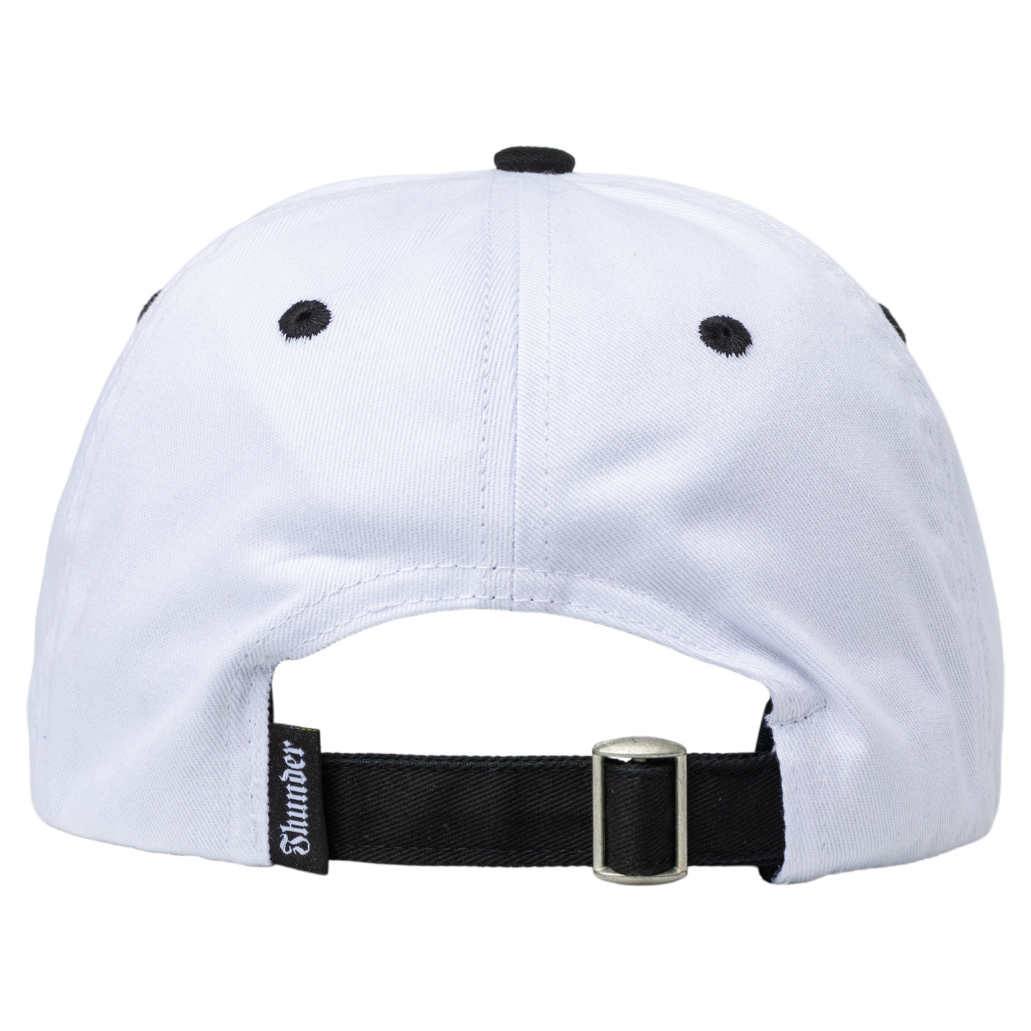Thunder Bolt Script Snapback White/Black