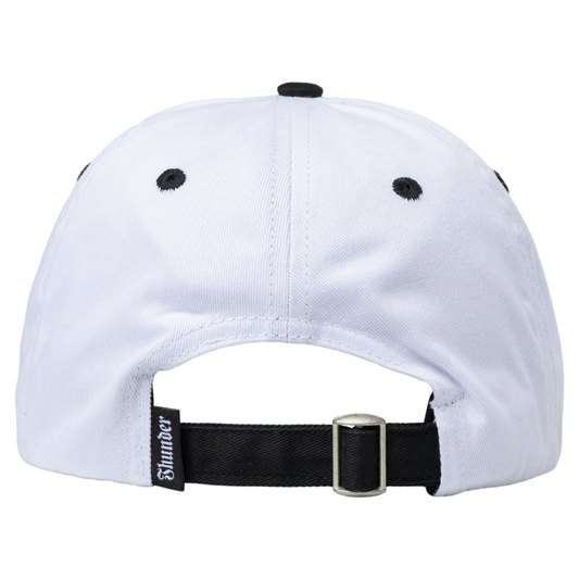 Thunder Bolt Script Snapback White/Black