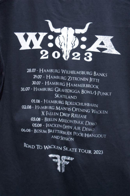 Wacken X Fallen Tour Tee Black
