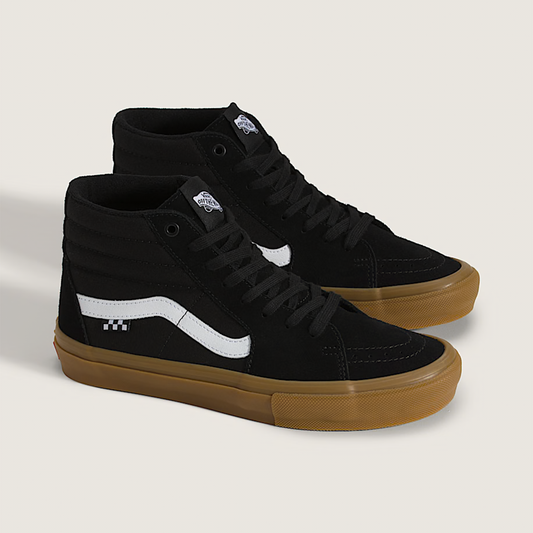 Vans Skate Sk8 Hi Black Gum