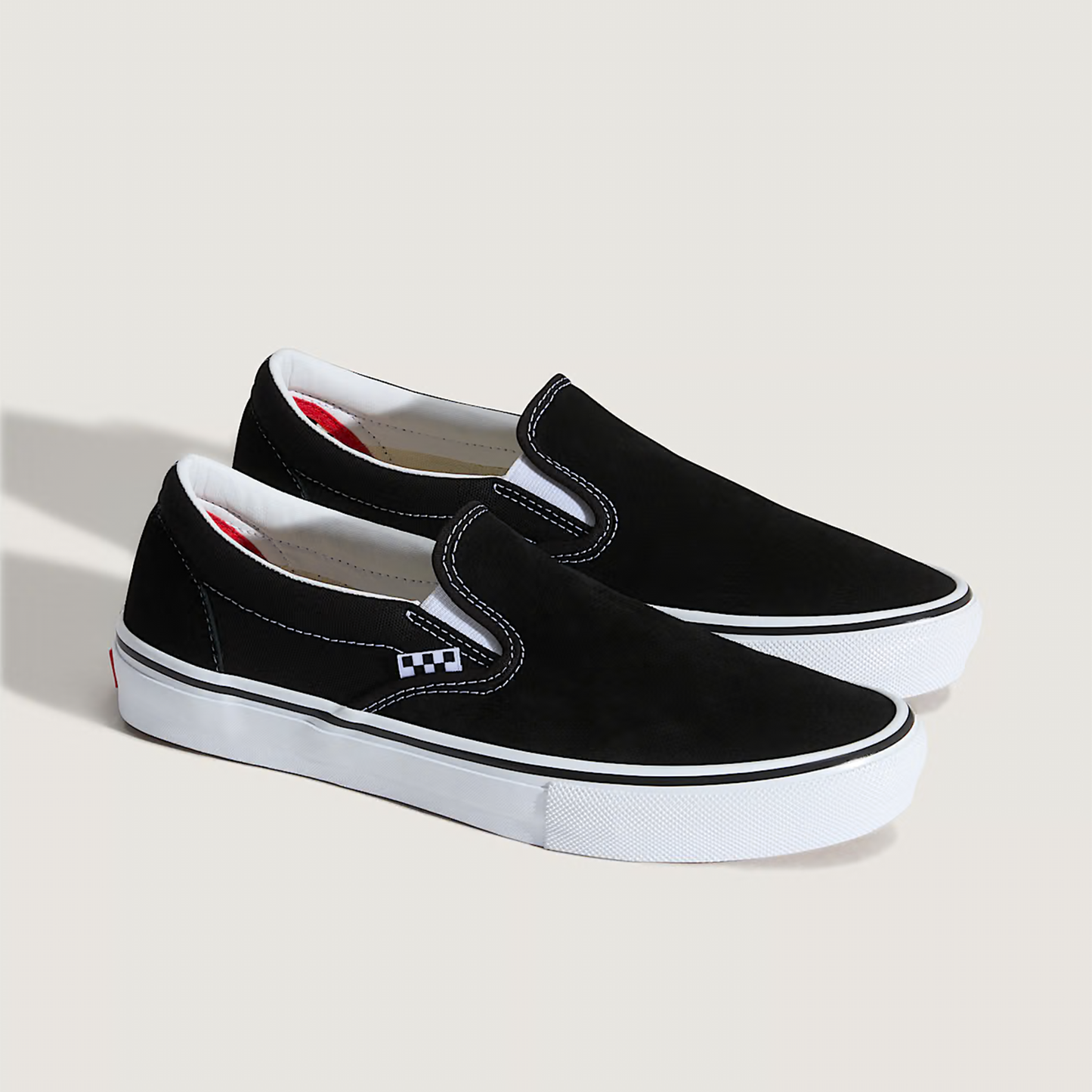 Vans Skate Slip On Black White