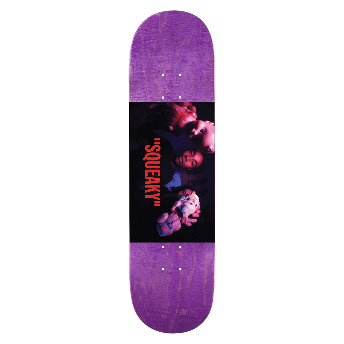 Violet "SQUEAKY" DECK Multicolor