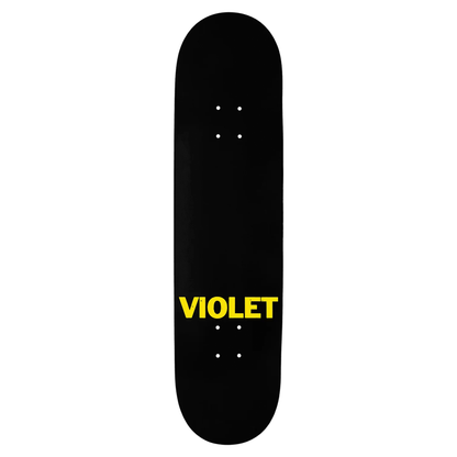 Violet "SQUEAKY" DECK Black