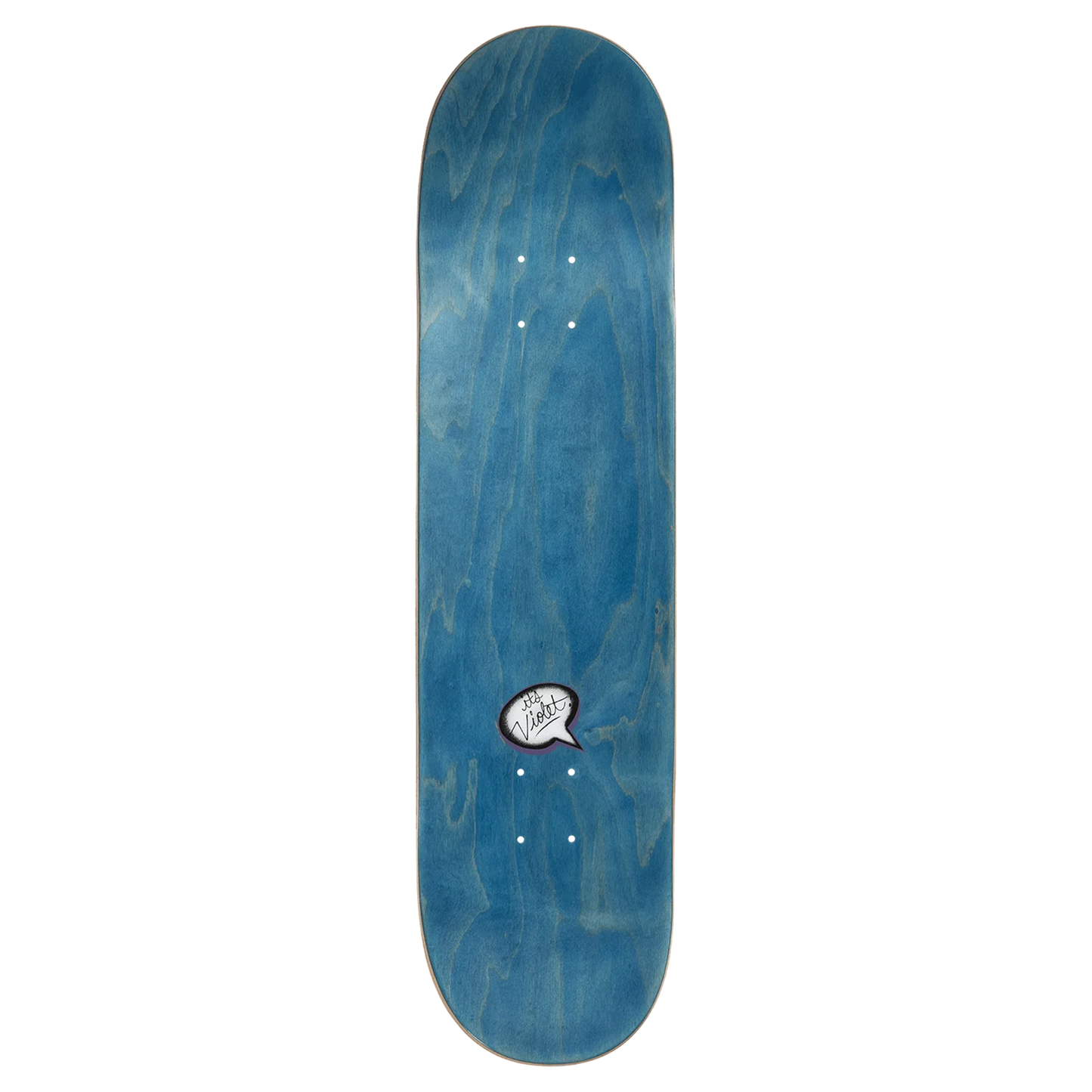 Violet GLOW IN THE DARK PEACE DECK Black 8.5"