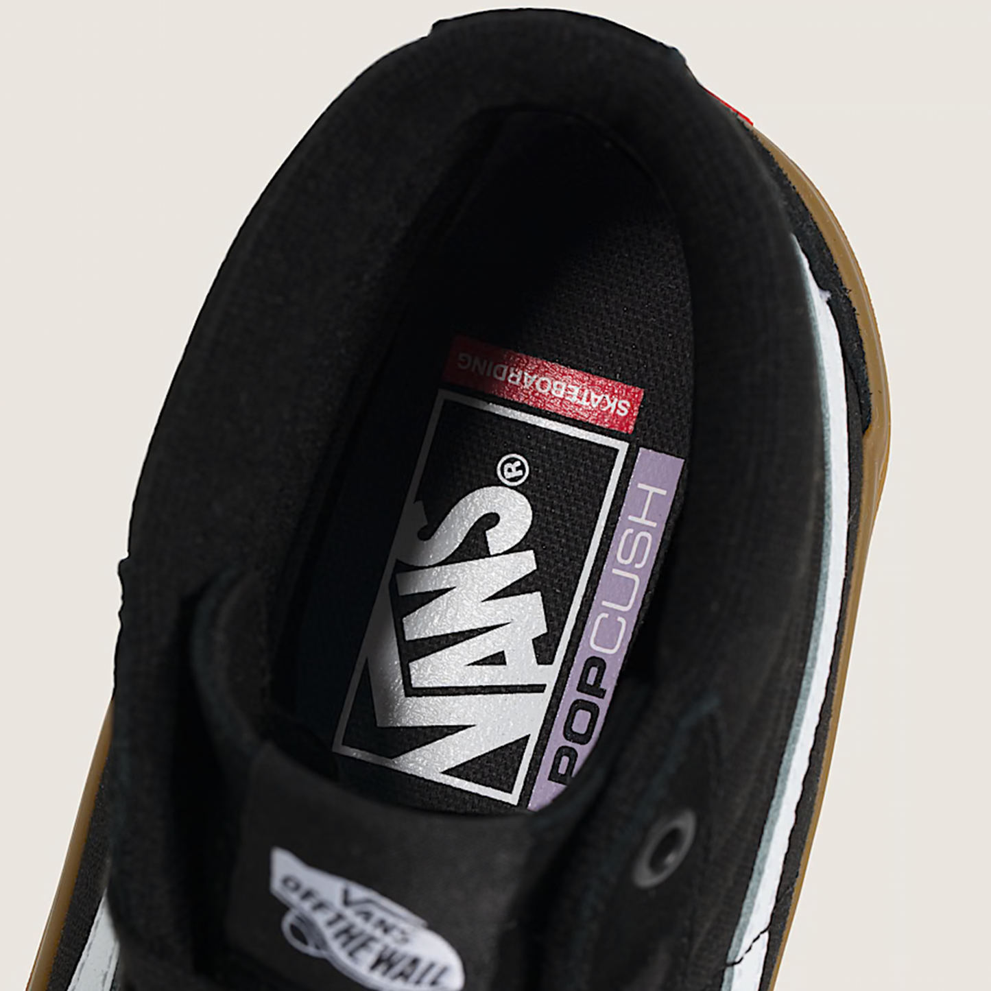Vans Skate Sk8 Hi Black Gum