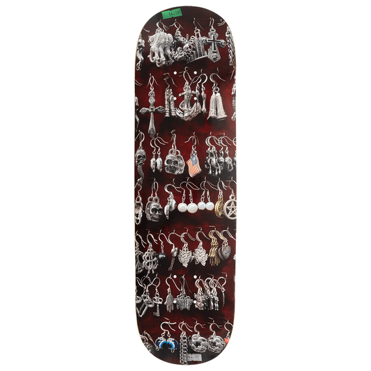 Violet St. Mark's Earrings Deck 8.5"