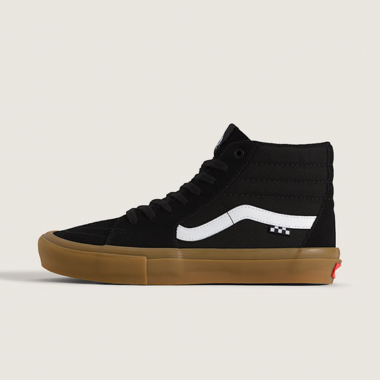 Vans Skate Sk8 Hi Black Gum
