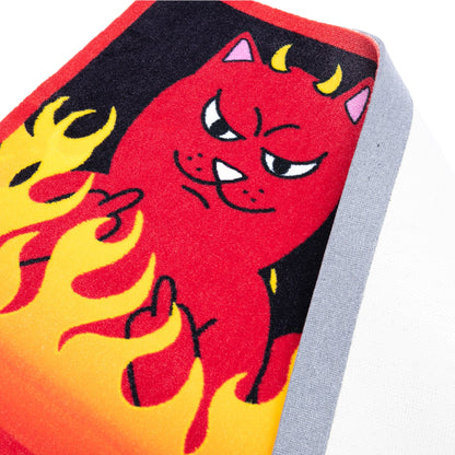RIPNDIP Welcome To Heck Rug (Black)