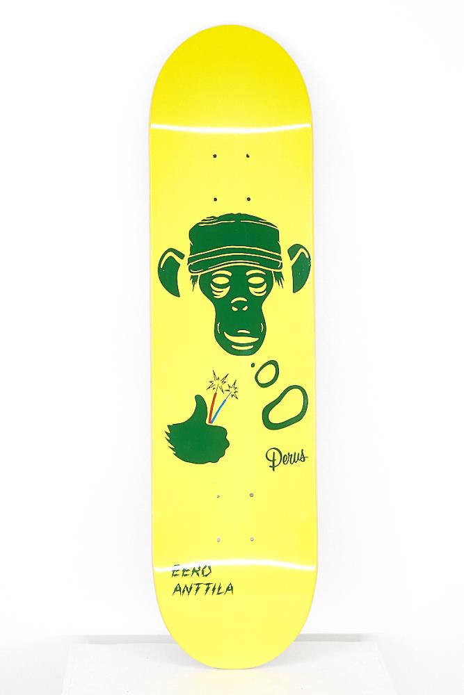 Perus Eero Anttila Deck Yellow Decks Skateshop Mantis Skateshop Hamburg