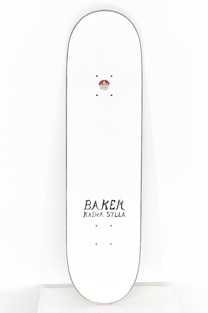 white baker deck