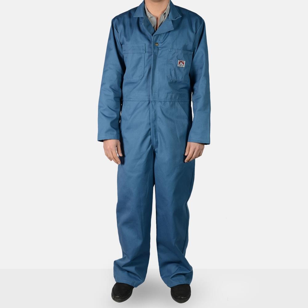 BEN DAVIS Coveralls Postman Blue Work Pant Hosen Mantis