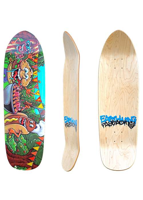 Earthwing Deck Payback BBQ Longboard Decks Longboards Mantis